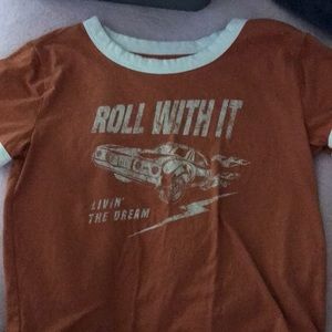 arizona jean co loose baby tee